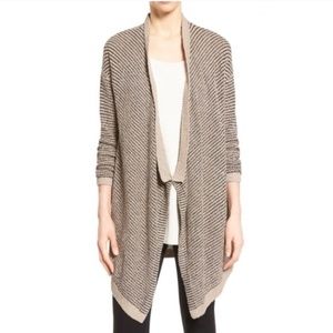 Eileen Fisher Boucle Cotton Waterfall Cardigan
